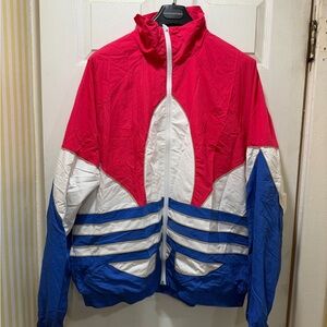 Adidas Men's Tri-Color Windbreaker